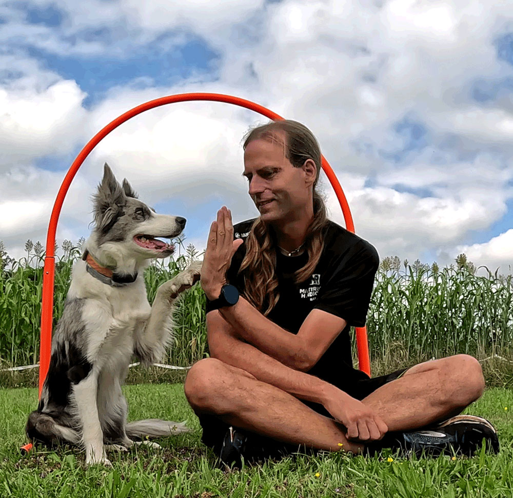 Martin und Yuna vor Hoop